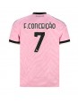 Juventus Francisco Conceicao #7 Replika Borta Kläder 2026-27 Kortärmad